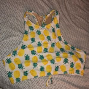 pineapple bikini top